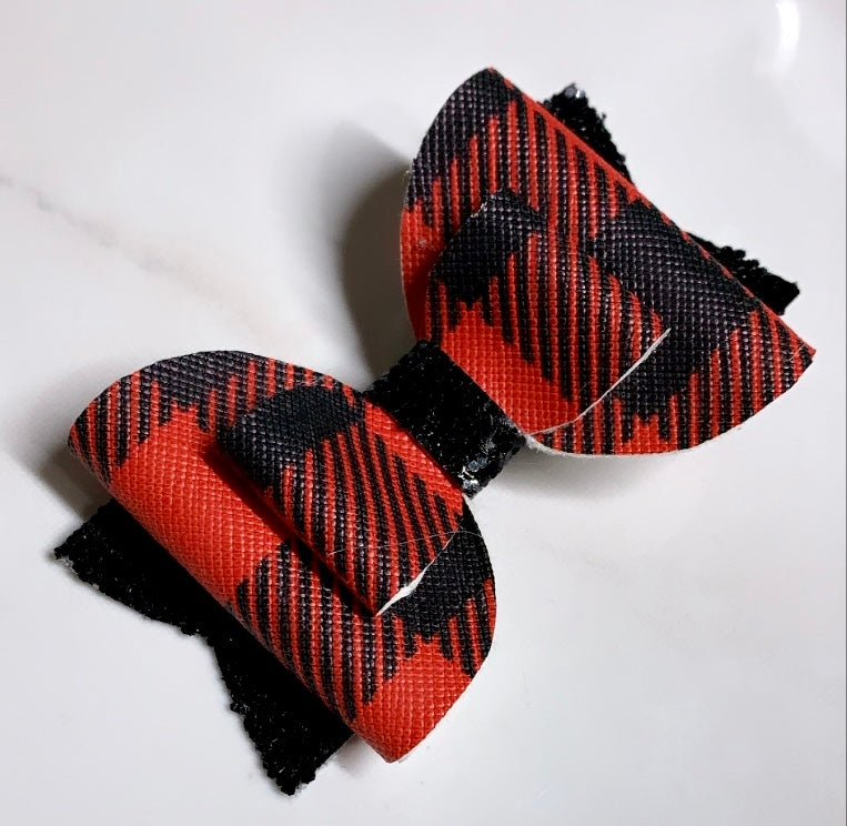 Perfect Plaid Bitty Bow